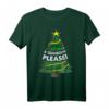 Lustiges Weihnachts T-Shirt 'Ä Tännsch'n Please' mit Denglisch - Perfektes Geschenk & Deko für die Adventszeit
