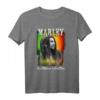 HapPanda Rastaman Vibration Official Licensed Photo T-Shirt - Coole Geschenkidee für Musik- und Bob Marley Fans