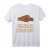 Offizielles lustiges Schlafshirt & Pyjama Nachthemd mit Bär Spruch – Perfektes Geschenk für Nachteulen, Morgenmuffel und Langschläfer