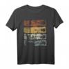 Gitarrist Musiker Rock Musik Retro Gitarre T-Shirt - Coole Vintage Gitarre für Festivals, Konzerte & Musiker-Geschenke