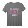 Oh schon Sekt Uhr Zeit für Sekt T-Shirt - Witziges Geschenk für Sekt- und Champagnerliebhaber