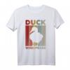 Retro Ente Badeente Gummiente Erpel T-Shirt - Lustiges Vintage Wasser- und Entenliebhaber Design