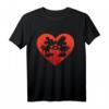 HapPanda Mickey & Minnie Heart Kiss T-Shirt – Disney Merchandise für Valentinstag & Jubiläumsgeschenk für Frauen, Männer, Jungen & Mädchen