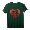 HapPanda Mickey & Minnie Heart Kiss T-Shirt – Disney Merchandise für Valentinstag & Jubiläumsgeschenk für Frauen, Männer, Jungen & Mädchen