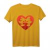 HapPanda Mickey & Minnie Heart Kiss T-Shirt – Disney Merchandise für Valentinstag & Jubiläumsgeschenk für Frauen, Männer, Jungen & Mädchen