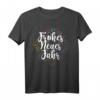 Frohes Neues Jahr T-Shirt mit Feuerwerk Motiv - Perfektes Silvester Outfit & Geschenk für Freunde und Familie
