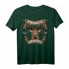 Trachten T-Shirt Herren mit Hirschmotiv & Spruch – Lustiges bayerisches Trachtenshirt für Oktoberfest & Wiesn, passend für Männer, Frauen & Kinder