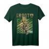 Marvel Guardians Vol. 2 Baby Groot Shield T-Shirt - Offiziell lizenziertes Marvel Merchandise für Fans