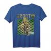 Marvel Guardians Vol. 2 Baby Groot Shield T-Shirt - Offiziell lizenziertes Marvel Merchandise für Fans