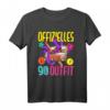 90er Jahre Outfit Damen & Herren - Kassette T-Shirt für Mottoparty & Retro Vintage Style