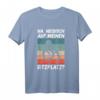 Rollstuhlfahrer Humor T-Shirt mit Spruch – Lustiges Geschenkidee für Menschen mit Behinderung & Rollstuhlfahrer