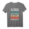 Rollstuhlfahrer Humor T-Shirt mit Spruch – Lustiges Geschenkidee für Menschen mit Behinderung & Rollstuhlfahrer