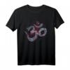 Psychedelisches Om T-Shirt mit buntem Meditationszeichen – Spirituelles Goa Psy Kleidung für Raves, Festivals und Meditation