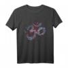 Psychedelisches Om T-Shirt mit buntem Meditationszeichen – Spirituelles Goa Psy Kleidung für Raves, Festivals und Meditation