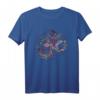 Psychedelisches Om T-Shirt mit buntem Meditationszeichen – Spirituelles Goa Psy Kleidung für Raves, Festivals und Meditation