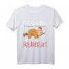 Offizielles Faultier Weihnachts-Schlafshirt mit Lichterketten – Lustiges Pyjama-T-Shirt für ein entspanntes Faultierweihnachtsfest