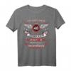 Lustiges T-Shirt zum HapPanda - Als Gott mich vor 40 Jahren schuf grinste er das, perfektes Geschenk für Männer und Frauen, Sohn, Tochter, Freund oder Freundin