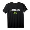Jamaika Flagge T-Shirt für Damen, Herren & Kinder – Klassisch geschnitten, doppelt genähter Saum