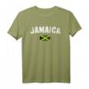 Jamaika Flagge T-Shirt für Damen, Herren & Kinder – Klassisch geschnitten, doppelt genähter Saum