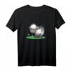 Süßes Schaf auf Wiese - Lustiges Geburtstags-T-Shirt für Mädchen und Frauen, Frühlings- und Sommerdesign, perfekte Geschenkidee