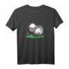 Süßes Schaf auf Wiese - Lustiges Geburtstags-T-Shirt für Mädchen und Frauen, Frühlings- und Sommerdesign, perfekte Geschenkidee