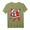 Lustiges Dabbing Weihnachtsmann Nikolaus T-Shirt – Perfekt für Weihnachtsfeiern, Weihnachtsmarkt & als festliches Geschenk für Damen, Herren & Kinder
