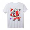 Lustiges Dabbing Weihnachtsmann Nikolaus T-Shirt – Perfekt für Weihnachtsfeiern, Weihnachtsmarkt & als festliches Geschenk für Damen, Herren & Kinder