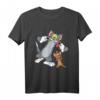 Tom und Jerry T-Shirt mit lustigem Gesicht – Nostalgisches Cartoon-Shirt für Fans und Geburtstagsgeschenke