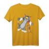 Tom und Jerry T-Shirt mit lustigem Gesicht – Nostalgisches Cartoon-Shirt für Fans und Geburtstagsgeschenke