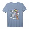 Tom und Jerry T-Shirt mit lustigem Gesicht – Nostalgisches Cartoon-Shirt für Fans und Geburtstagsgeschenke