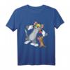 Tom und Jerry T-Shirt mit lustigem Gesicht – Nostalgisches Cartoon-Shirt für Fans und Geburtstagsgeschenke