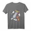 Tom und Jerry T-Shirt mit lustigem Gesicht – Nostalgisches Cartoon-Shirt für Fans und Geburtstagsgeschenke