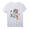 Tom und Jerry T-Shirt mit lustigem Gesicht – Nostalgisches Cartoon-Shirt für Fans und Geburtstagsgeschenke