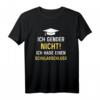 Ich Gender Nicht Ich Habe Einen Schulabschluss Männer T-Shirt – Lustiges Statement für Schulabgänger & Humorvolle Männer