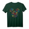 HapPanda Mickey Mouse Icon Retro Rainbow T-Shirt – Offizielles Disney Merchandise für Männer, Frauen, Jungen & Mädchen