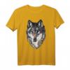 Wolf Waldtier Natur Vintage Aufdruck Tier Motiv - Hochwertiges T-Shirt mit Wolfskopf für Natur- und Tierliebhaber