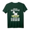Wenn ihr mich sucht ich bin bei den Ziegen T-Shirt – Lustiges Geschenk für Ziegenliebhaber, Bauern & Tierfreunde zu Weihnachten & Geburtstag