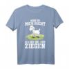 Wenn ihr mich sucht ich bin bei den Ziegen T-Shirt – Lustiges Geschenk für Ziegenliebhaber, Bauern & Tierfreunde zu Weihnachten & Geburtstag