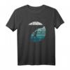 Bouldern Bergsteigen Freiklettern Klettern T-Shirt mit Mond – Vintage Style, Perfektes Geschenk für Kletterer & Bergsteiger