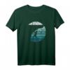 Bouldern Bergsteigen Freiklettern Klettern T-Shirt mit Mond – Vintage Style, Perfektes Geschenk für Kletterer & Bergsteiger