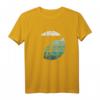Bouldern Bergsteigen Freiklettern Klettern T-Shirt mit Mond – Vintage Style, Perfektes Geschenk für Kletterer & Bergsteiger