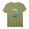 Bouldern Bergsteigen Freiklettern Klettern T-Shirt mit Mond – Vintage Style, Perfektes Geschenk für Kletterer & Bergsteiger
