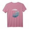 Bouldern Bergsteigen Freiklettern Klettern T-Shirt mit Mond – Vintage Style, Perfektes Geschenk für Kletterer & Bergsteiger