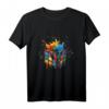 Schmelzender Würfel T-Shirt – Retro Nerds & Geek Fan Kleidungsstück für 70er, 80er & 90er Jahre Liebhaber, Vintage Klassiker
