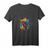 Schmelzender Würfel T-Shirt – Retro Nerds & Geek Fan Kleidungsstück für 70er, 80er & 90er Jahre Liebhaber, Vintage Klassiker