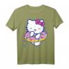 Hello Kitty Donut T-Shirt - Offiziell lizensierte Sanrio Fanbekleidung für Kinder und Fans