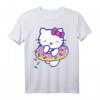 Hello Kitty Donut T-Shirt - Offiziell lizensierte Sanrio Fanbekleidung für Kinder und Fans