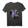 Weltraum Galaxie Motiv Universum Sonne Sonnensystem Planeten T-Shirt – Stylisches Astronomie-Shirt für Weltraum- und Sternenliebhaber