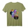 Weltraum Galaxie Motiv Universum Sonne Sonnensystem Planeten T-Shirt – Stylisches Astronomie-Shirt für Weltraum- und Sternenliebhaber