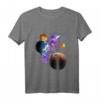 Weltraum Galaxie Motiv Universum Sonne Sonnensystem Planeten T-Shirt – Stylisches Astronomie-Shirt für Weltraum- und Sternenliebhaber